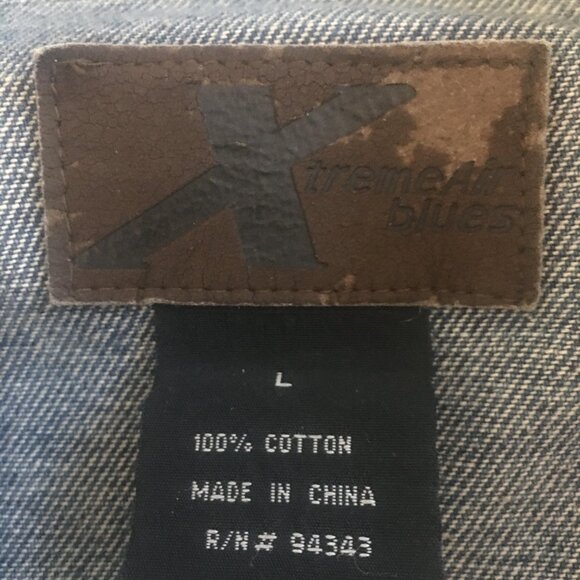 Denim Jacket With Rhinestones - Picture 5 of 6